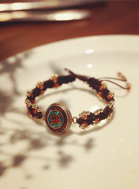 漫游记民族风手链手工编织