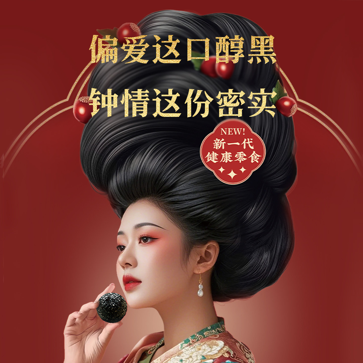 好想你食有道黑金枣芝麻丸孕妇零食高钙阿胶枸杞芝麻球九蒸九晒,淘宝优惠券,粉丝福利购,淘宝优惠卷