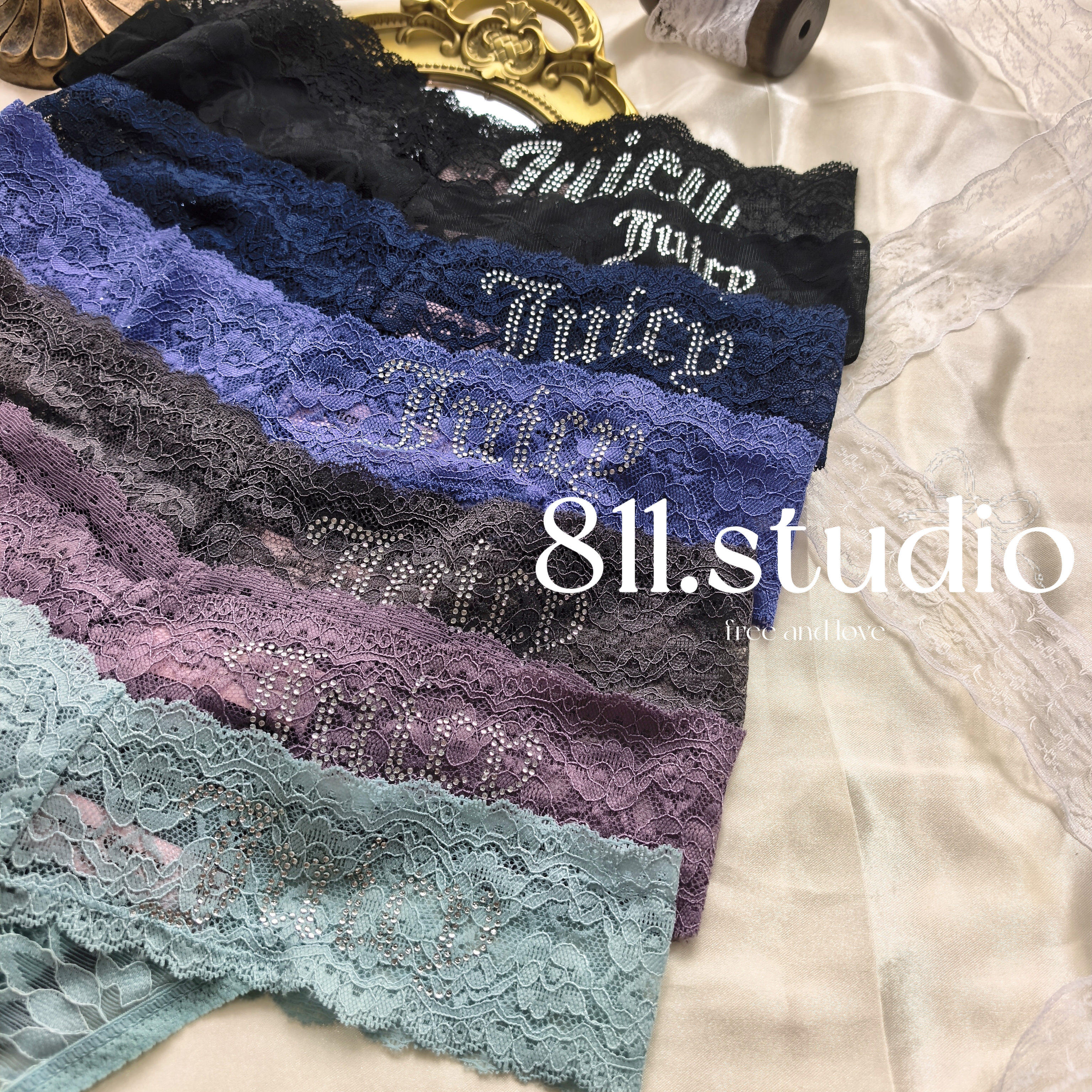 tback欧美JC橘子家烫钻蕾丝网纱性感无痕水钻棉档辣妹丁字内裤女,淘宝优惠券,粉丝福利购,淘宝优惠卷