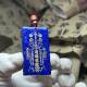Natural lapis lazuli Wushi brand pendant necklace for men and women, sweater hanging, Taoist Jade Emperor God, five-way God of Wealth, attracting wealth