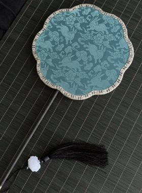 古装宫廷旗袍团扇汉服扇子