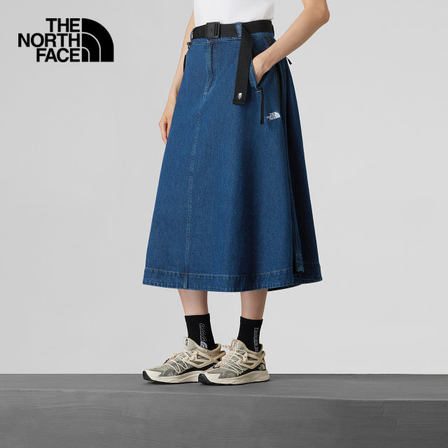 ສິ້ນ denim denim ຂອງແມ່ຍິງອອກແບບ North Face UE