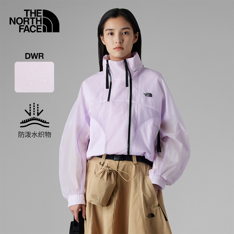 TheNorthFace北面UE设计师款短款轻薄夹克女防泼水24夏新款8867 - 图3