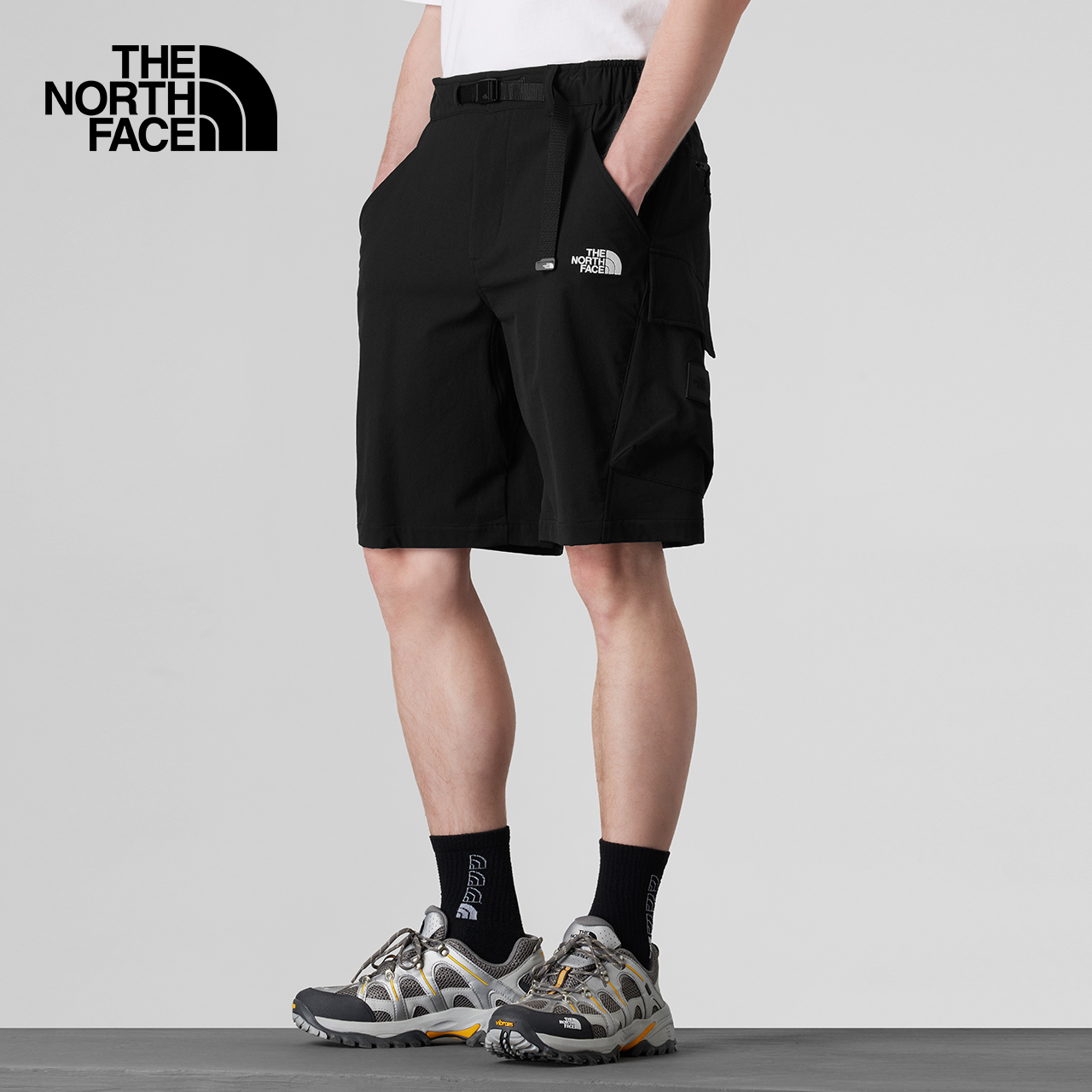 北面UE男短裤宽松休闲防泼水运动户外新款TheNorthFace|81LA - 图3