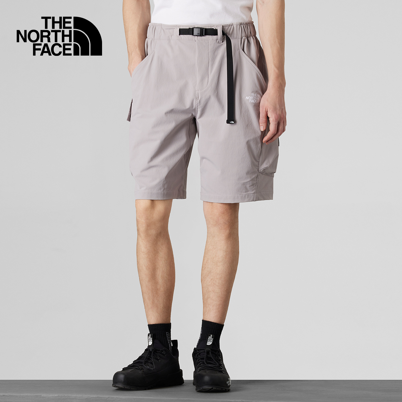 北面UE男短裤宽松休闲防泼水运动户外新款TheNorthFace|81LA - 图1