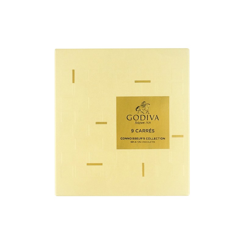 歌帝梵（Godiva）商务鉴赏家系列 巧克力年货节礼盒9片装 - 图3