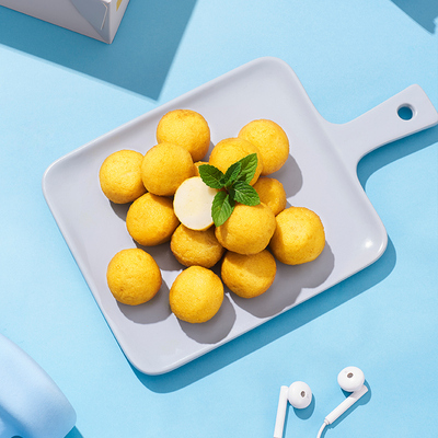 60g*4袋~初吉咖喱鱼高蛋白无糖精