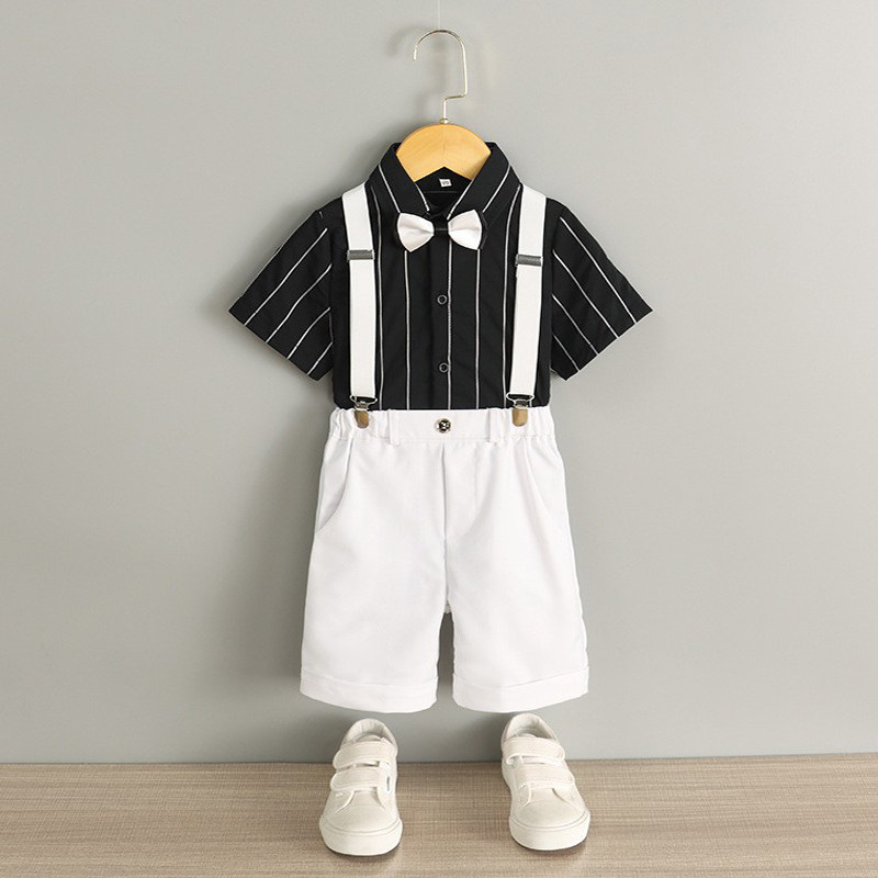 花童男童礼服夏英伦小西装套装男孩背带裤六一儿童主持人演出服装,淘宝优惠券,粉丝福利购,淘宝优惠卷