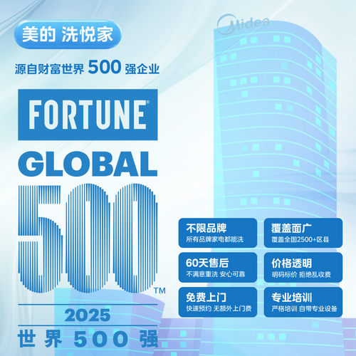 美的洗悦家冰箱清洗服务拆洗家电上门清洗单双门冰箱除霜上门服务 - 图3