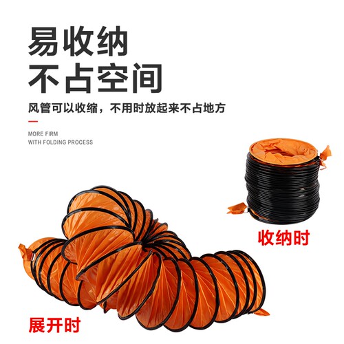 有限空间作业轴流风机船用强力通风排风扇密闭式空间作业送排风机 - 图2