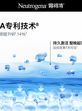 露得清超A晚霜精华淡化细纹