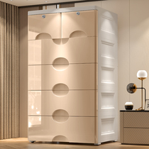 65 wide thickened drawer-type containing box Home Multi-level children Toys Zero food cabinet Told size clothes finishing box