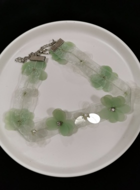 choker暗黑短款手工项圈