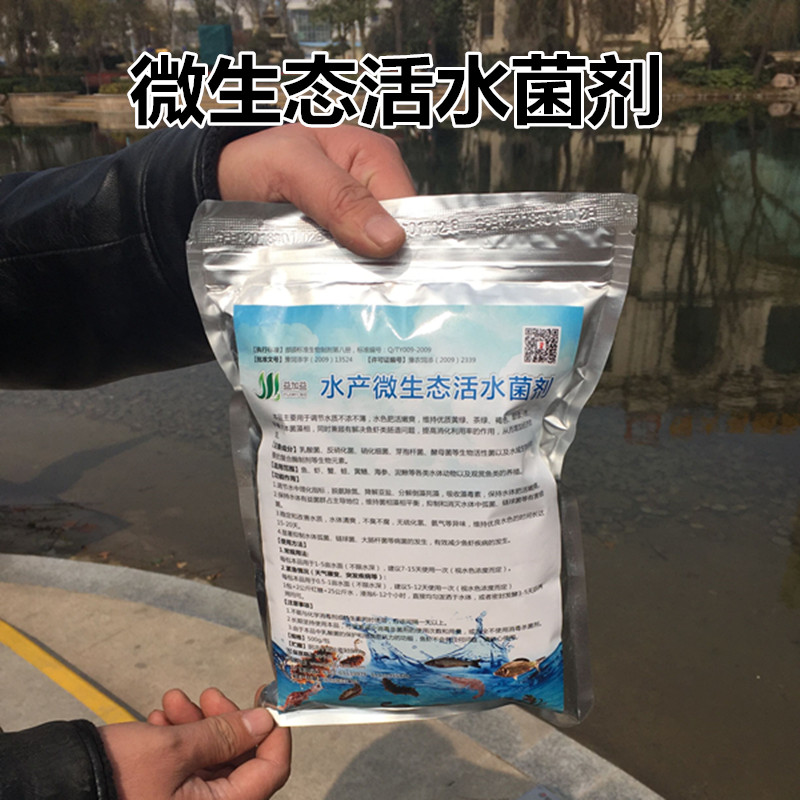 水产养殖em菌种菌液拌饵料益生菌乳酸菌粉调水改底除藻活净水宝虾 - 图1