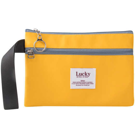 Long wallet, thin, soft leather, simple and versatile