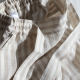 ກາງເກງແອວສູງ slimming ສັ້ນ linen ບໍລິສຸດ