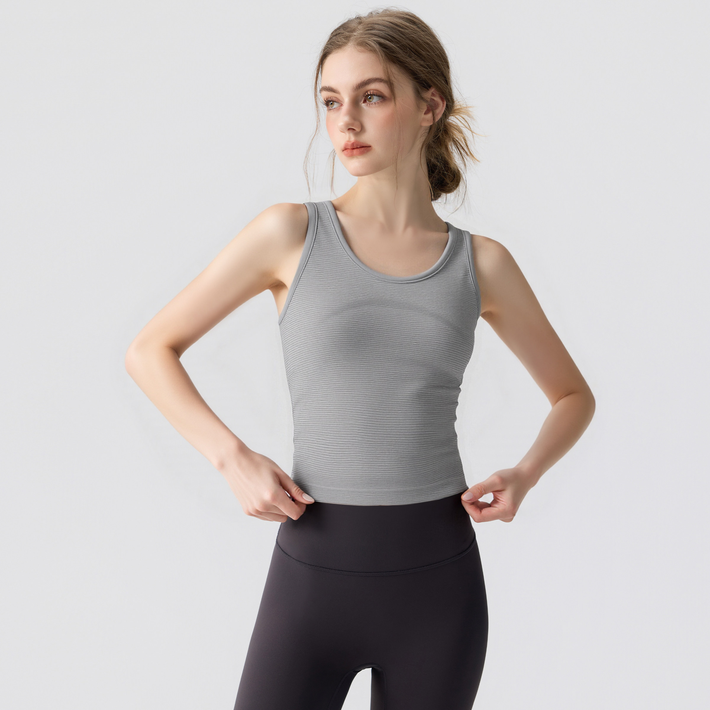 新丽雅瑜伽服背心美背一体式运动内衣防震高强度外穿跑步训练文胸,淘宝优惠券,粉丝福利购,淘宝优惠卷