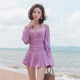 Swimwear women's hot spring one-piece swimsuit