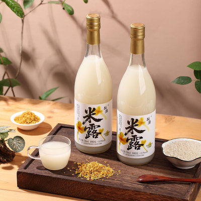 米婆婆斟浊桂花米露720ml
