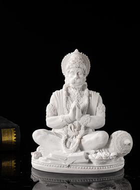 新品东南亚哈奴曼雕塑泰式玄关印度家居装饰树脂工艺品摆件