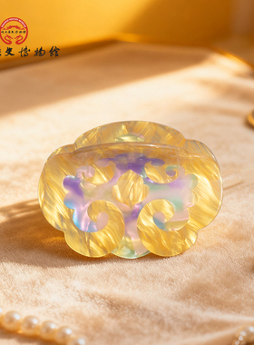 陕西历史博物馆宝绾青丝发夹抓夹
