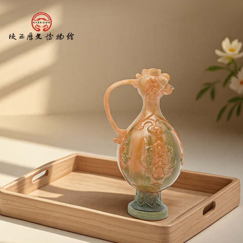 陕西历史博物馆文创唐三彩立体冰箱贴磁吸装饰西安纪念品伴手礼