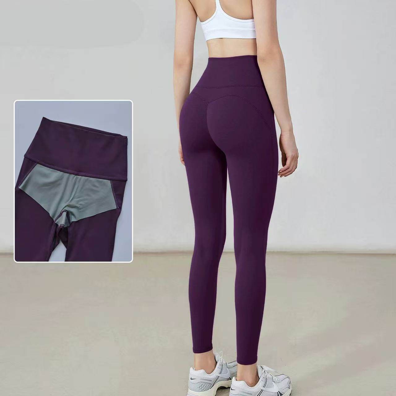 瑜伽裤女高腰免穿内裤带口袋高弹提拉提健身裤外穿运动紧身长裤外,淘宝优惠券,粉丝福利购,淘宝优惠卷