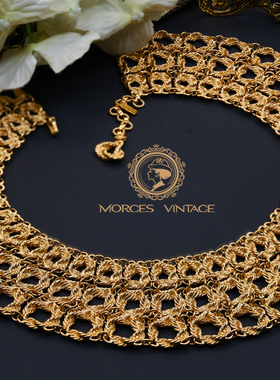 MONET书本款1972年超稀有项链