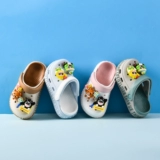 Детские туфли, летние тапочки для мальчиков, нескользящие слайдеры, обувь, мягкая подошва