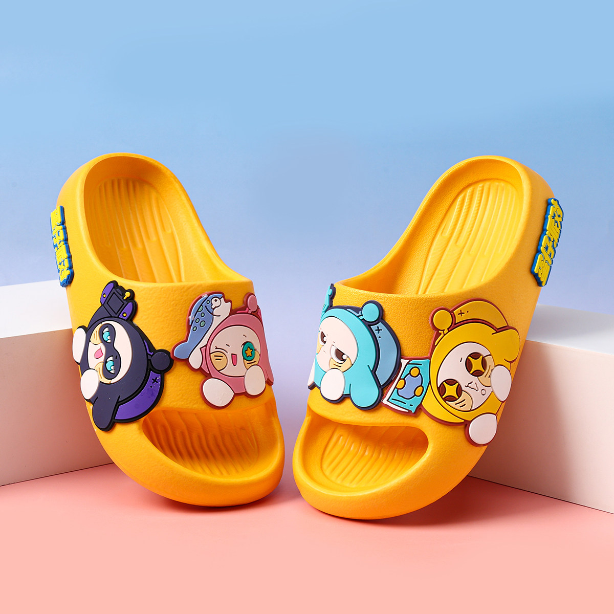 儿童拖鞋女童防滑卡通新款男童亲子男孩浴室洗澡可爱女孩室内软底,淘宝优惠券,粉丝福利购,淘宝优惠卷