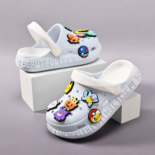 Детские летние тапочки для мальчиков, нескользящие слайдеры, пляжная пляжная обувь, мягкая подошва