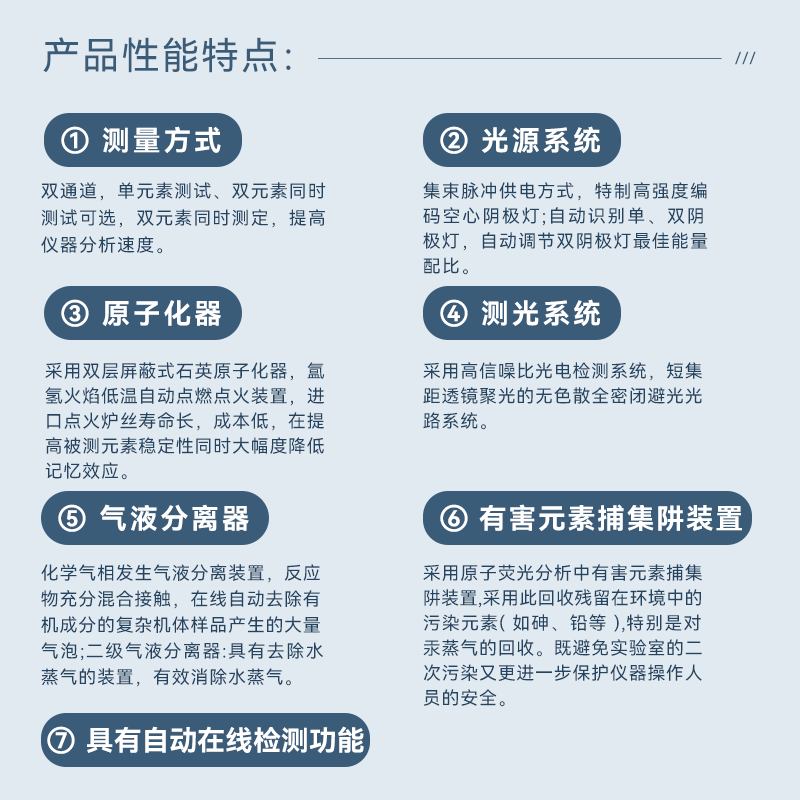 双通道原子荧光光度计氢化检测仪物实验室光谱快速分析仪