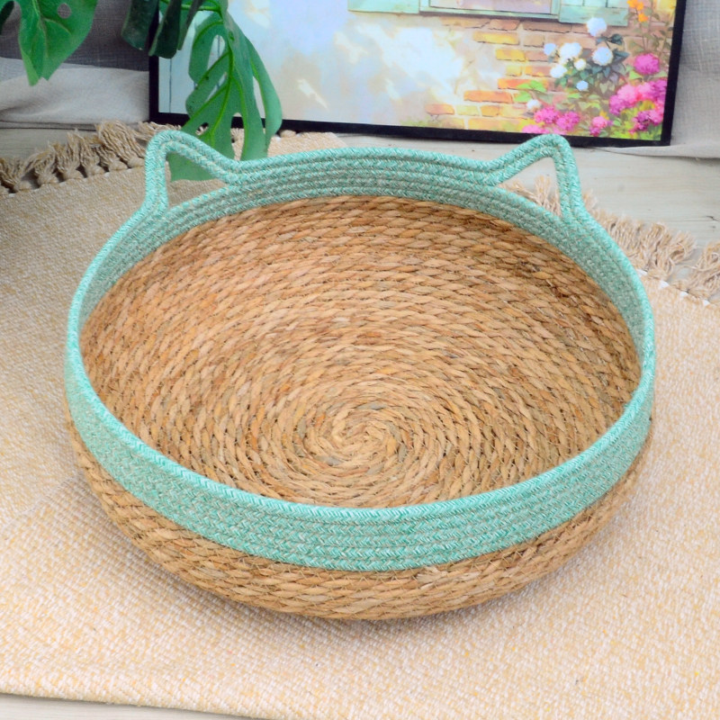 猫窝四季通用藤编冬季保暖猫咪小幼猫猫爪板耐抓一体冬天多猫家庭,淘宝优惠券,粉丝福利购,淘宝优惠卷