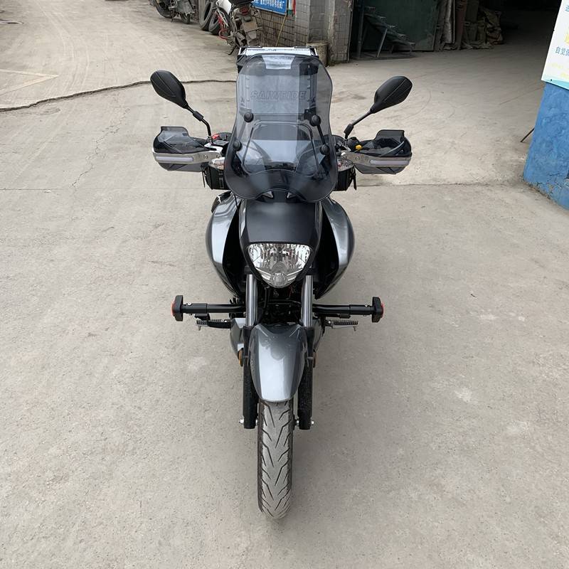 适用于轻骑铃木酷道155前挡风 GL150挡风板 风挡玻璃挡雨板改装件 - 图3