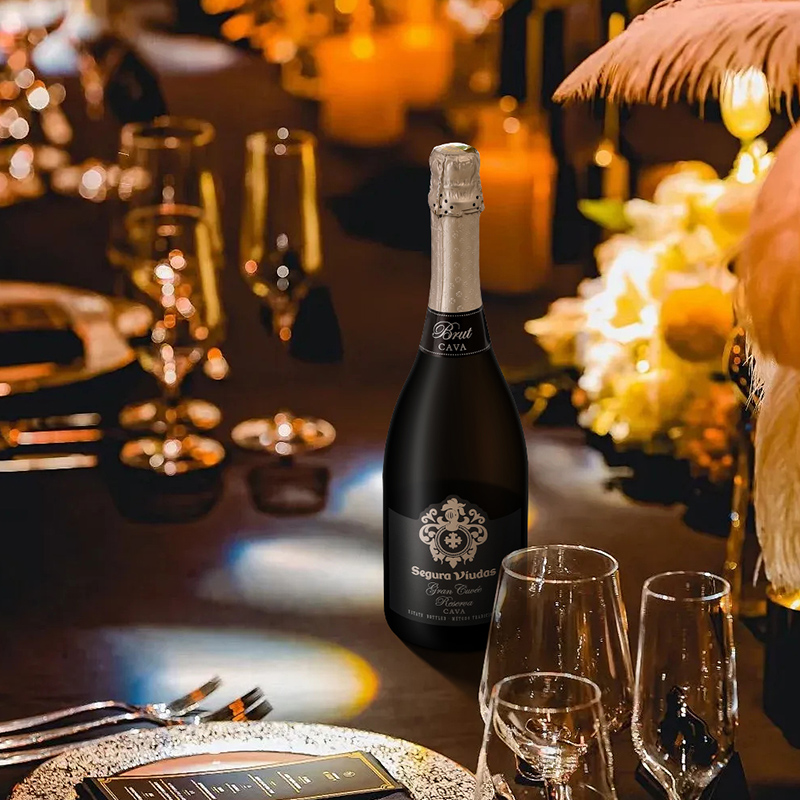 维达斯特酿珍藏起泡葡萄酒卡瓦cava单支750ml汉凯原瓶西班牙进口 - 图0