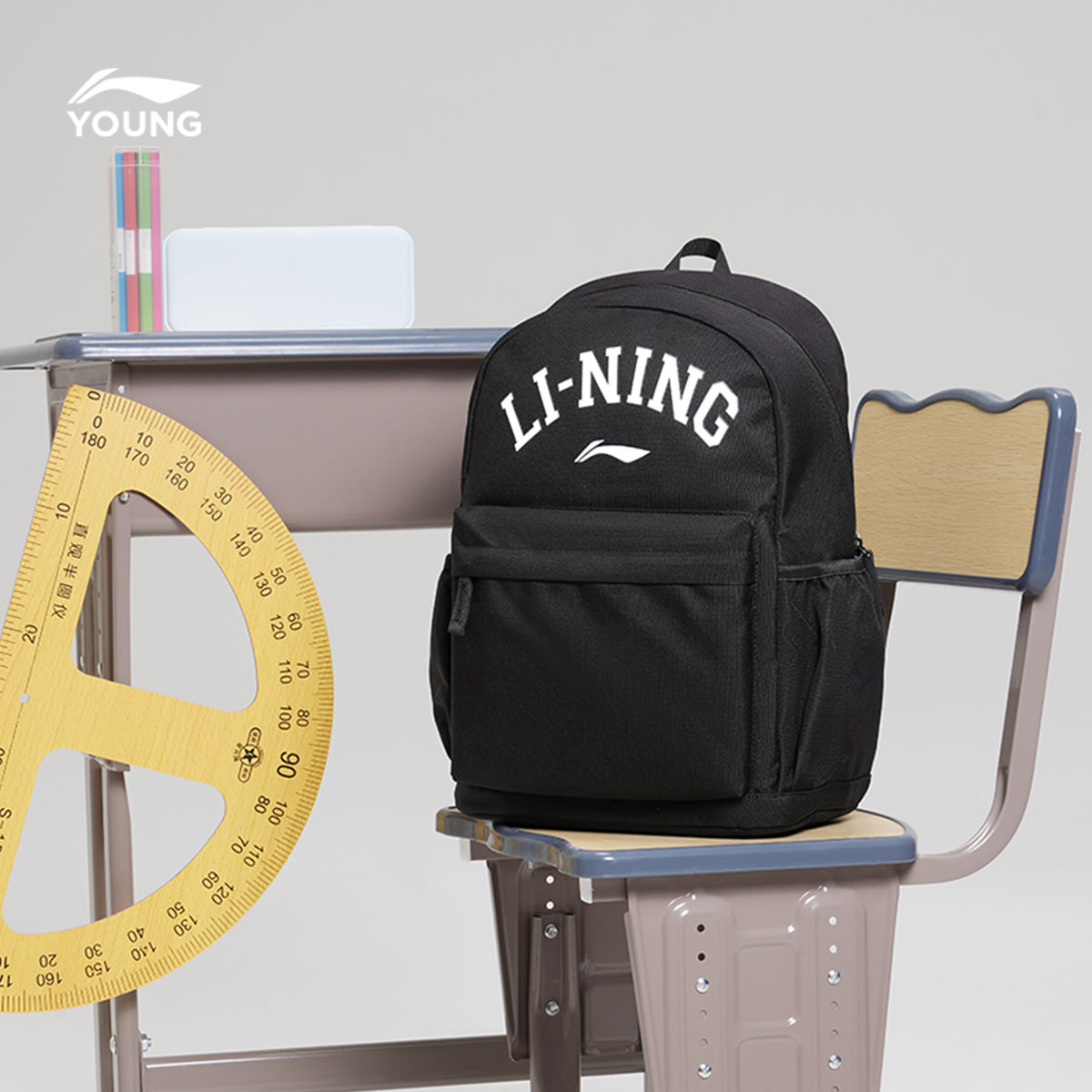 Li Ning's backpack sports bag for boys and girls