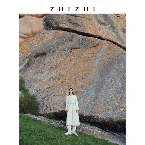 Демисезонное импортное трехмерное шерстяное шерстяное пальто