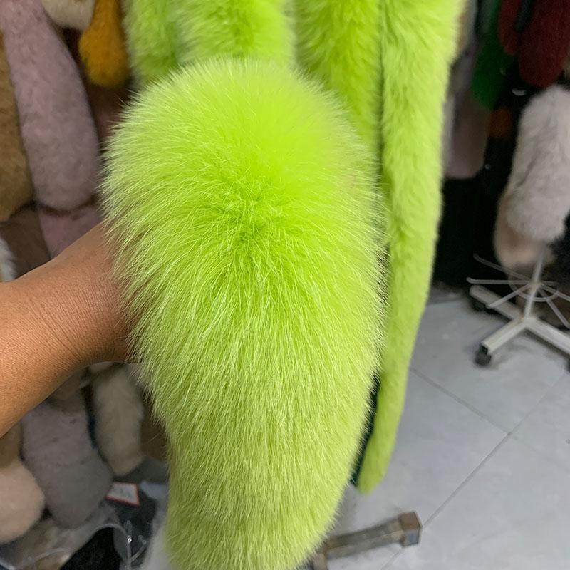 定制新中式汉服斗篷狐狸毛条真毛袖口毛毛袖套旗袍披肩皮草毛边女,淘宝优惠券,粉丝福利购,淘宝优惠卷