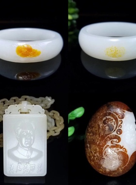 切料加工手镯和田玉糖白玉碧玉