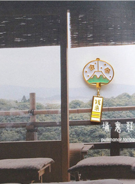 少女心日系风铃学生情侣开衫胸针