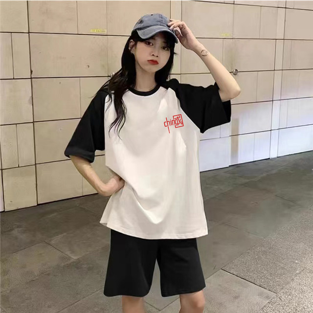 2024 new summer two-piece student tops