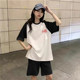 2024 new summer two-piece student tops