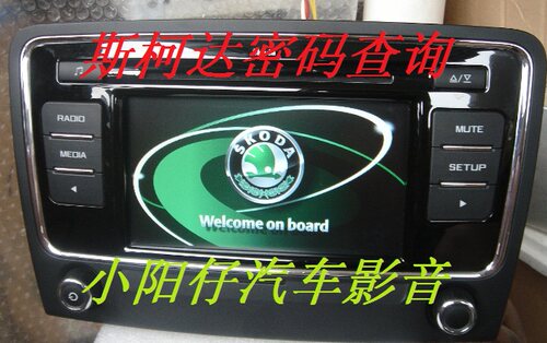 CD导航DVD斯柯达 昊锐 RCD510查密码300机头200解码RNS315解锁 - 图1