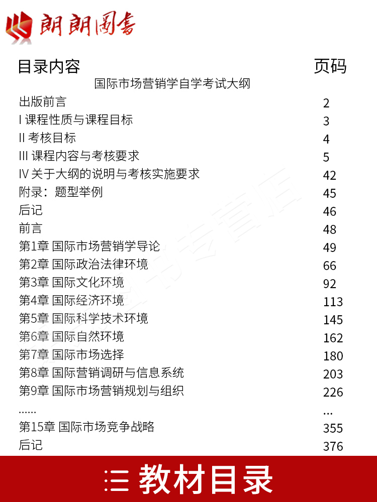 备战2024全新正版自考教材00098 0098国际市场营销学张静中2012年版外语教学与研究出版社朗朗图书自考书店附考试大纲-图0