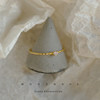 MOOS diamond multi-faceted mirror titanium steel ring for women