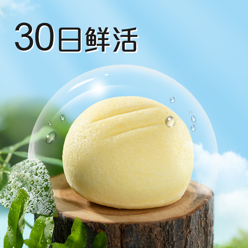港荣木糖醇蒸蛋糕早餐专用老年人健康无添加蔗糖小面包糖友零食品