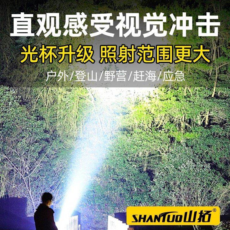 【山拓】X3超大光斑强光充电超亮钓鱼专用头戴照明矿灯户外锂电疝,淘宝优惠券,粉丝福利购,淘宝优惠卷