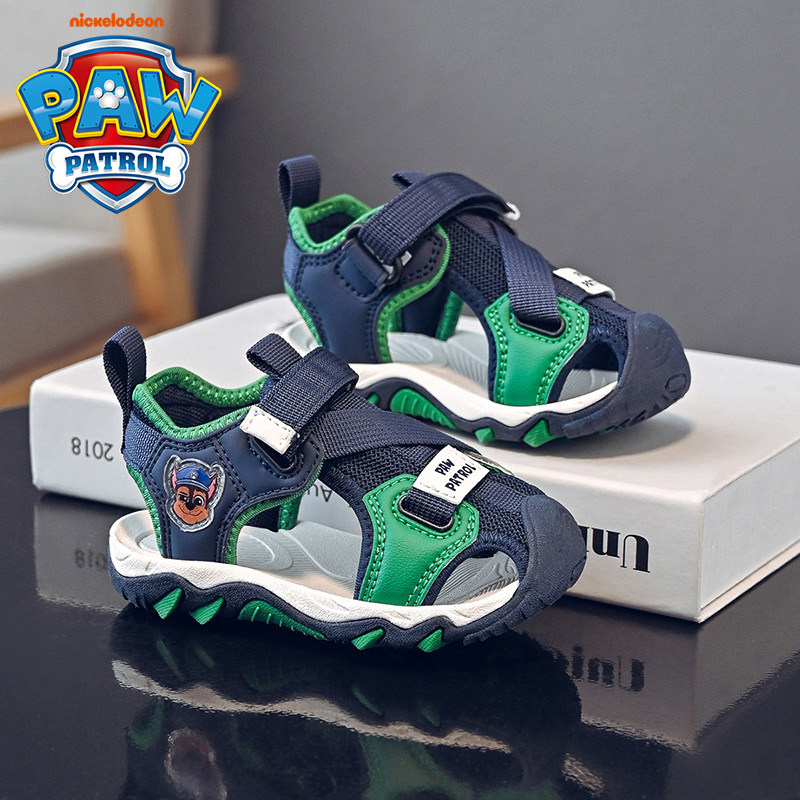 汪汪队沙滩鞋儿童鞋子2025夏季新款透气宝宝防滑包头鞋男童凉鞋,淘宝优惠券,粉丝福利购,淘宝优惠卷