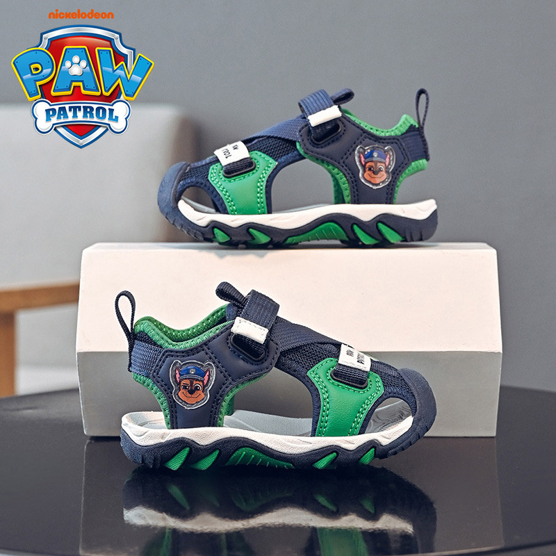 汪汪队沙滩鞋儿童鞋子2025夏季新款透气宝宝防滑包头鞋男童凉鞋,淘宝优惠券,粉丝福利购,淘宝优惠卷