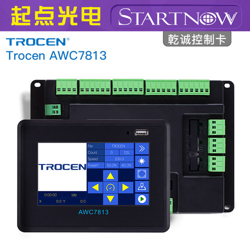 乾诚Trocen控制卡AWC7813 7846 TC6832面板CO2激光切割雕刻机主板 - 图2